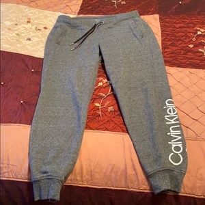 Calvin Klein Performance sweatpants.